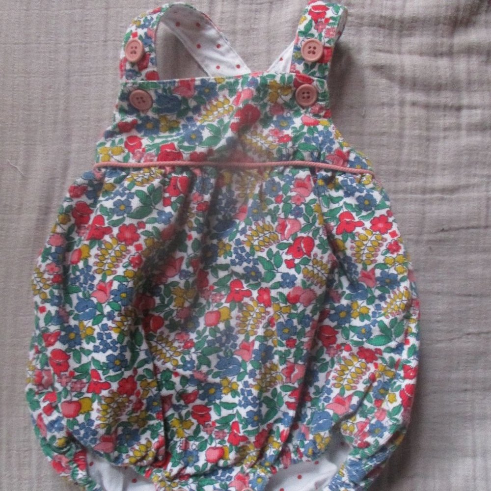 Baby Boden Corduroy Romper
